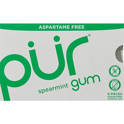 Prgum Gum Spearmint Sugar-Free - 9 Count - Image 2