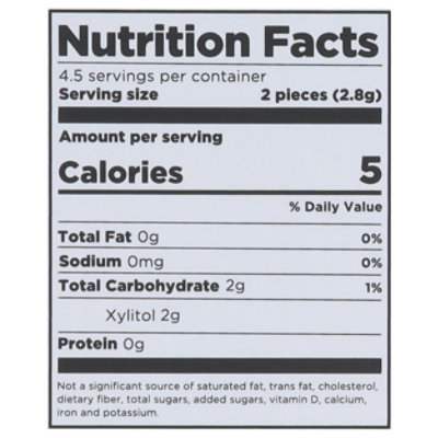 Prgum Gum Spearmint Sugar-Free - 9 Count - Image 3