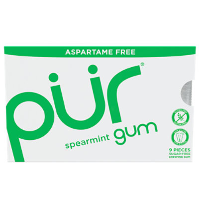 Pur Gum Gum Spearmint--60 Pack-2.82 Oz