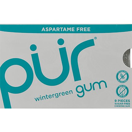 Prgum Gum Wintergreen Sugar-Free - 9 Count - Image 2