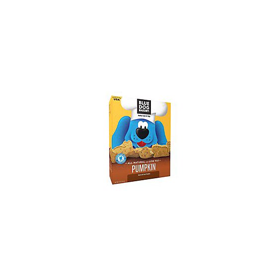 Blue Dog Bakery Dog Treats All Natural & Low Fat Pumpkin Box - 20 Oz