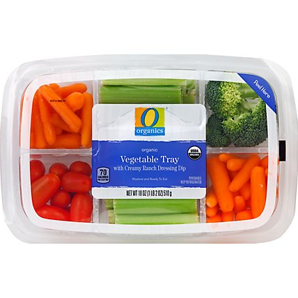 O Organics Organic Vegetable Tray - 18 Oz - Image 2