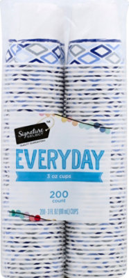 Signature SELECT Cups Everyday Bathroom 3 Ounces Bag - 200 Count - Image 2