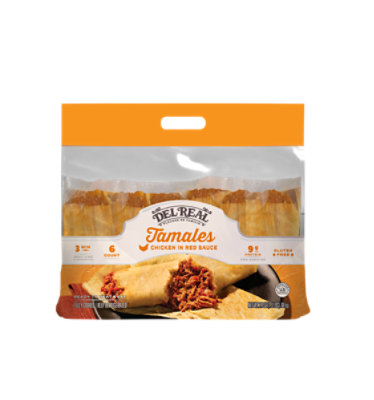 Del Real Chicken Tamale - 24 Oz - Image 1