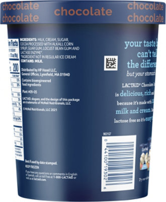 Lactaid Chocolate Ice Cream - 1 Quart - Image 6