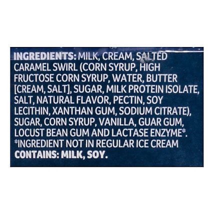 Lactaid Ice Cream Lactose Free Salted Caramel Chip Tub - 1 Quart - Image 5
