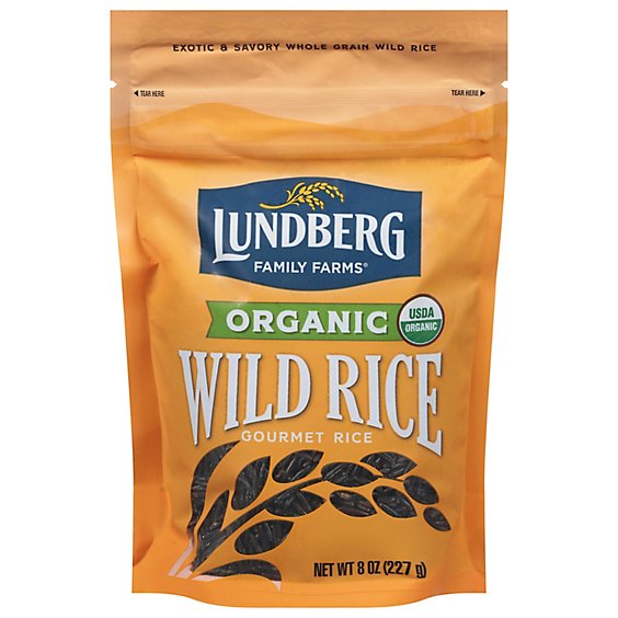 Lundberg Organic Wild Rice Exotic & Savory Wild Grain - 8 Oz