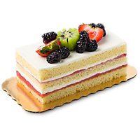 Bakery Cake Cakerie Bar Strawberry With Fruit - Each - Image 1