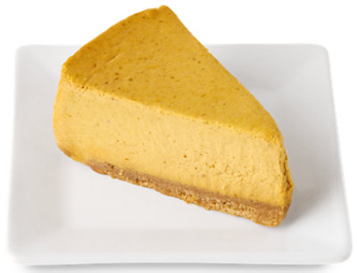 Bakery Cake Cheesecake Slice Pumpkin - Each (370 Cal)