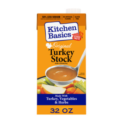 Kitchen Basics Original Turkey Stock Carton - 32 Oz - Image 1