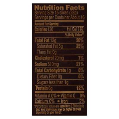 Margherita Pepperoni Sliced - 16 Oz - Image 3