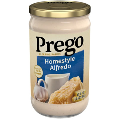 Prego Alfredo Sauce Homestyle Alfredo Value Size - 22 Oz
