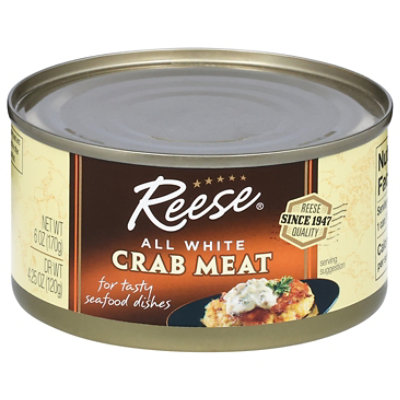 Reese Crab Meat All White - 6 Oz - Image 3