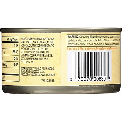 Reese Crab Meat All White - 6 Oz - Image 6