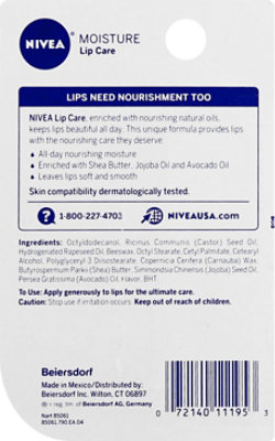 NIVEA Lip Care Moisture - 0.17 Oz - Image 5