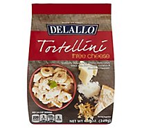 DeLallo Pasta Tortellini Three Cheese Bag - 8.8 Oz