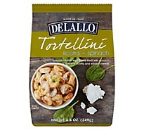 DeLallo Pasta Tortellini Ricotta & Spinach Bag - 8.8 Oz