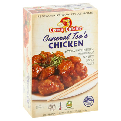 Crazy Cuizine General Tsos Chicken - 20 Oz - Image 1