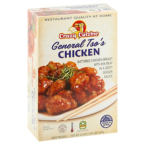 Crazy Cuizine General Tsos Chicken - 20 Oz