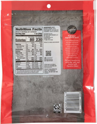 Signature SELECT Beef Jerky Original - 2.85 Oz - Image 5