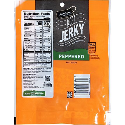 Signature SELECT Beef Jerky Peppered - 2.85 Oz - Image 7