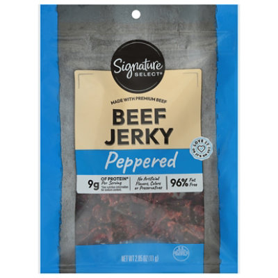 Signature SELECT Beef Jerky Peppered - 2.85 Oz - Image 1