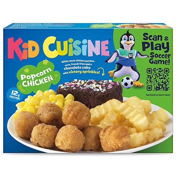 Kid Cuisine Popcorn Chicken Frozen Meal - 8.65 Oz