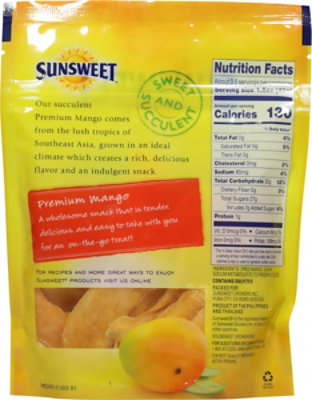 Sunsweet Philippine Mango - 5 Oz - Image 6