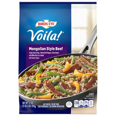 Birds Eye Voila! Frozen Meal Selects Mongolian Style Beef - 21 Oz - Image 1