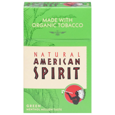 American Spirit Cigarettes Menthol Light Mellow Taste - Pack - Image 3