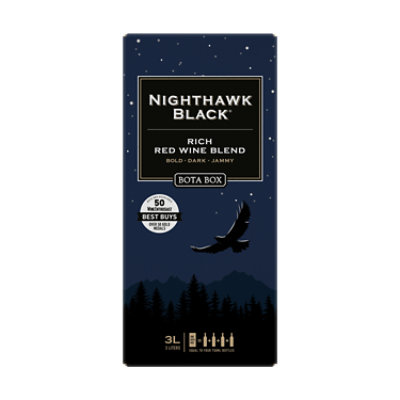 Bota Box Nighthawk Black Rich Red Wine Blend - 3 Liter - Image 2