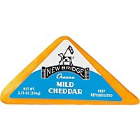 New Bridge Cheese Cheddar Mild Mini - 0.50 Lb - Image 2