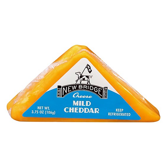 New Bridge Cheese Cheddar Mild Mini - 0.50 Lb
