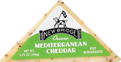 New Bridge Cheese Cheddar Mediterranean Mini - 0.50 Lb - Image 2