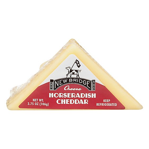 New Bridge Cheese Cheddar Horseradish - 0.50 Lb