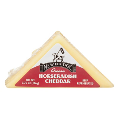 New Bridge Cheese Cheddar Horseradish - 0.50 Lb