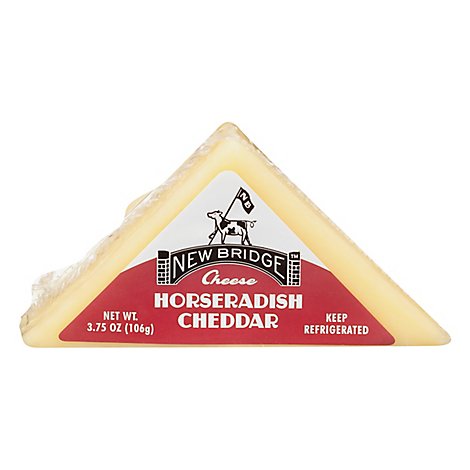New Bridge Cheese Cheddar Horseradish - 3.75 Oz