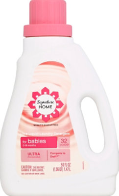 Signature Select Detergent Laundry Liquid Ultra for Babies Jug - 50 Fl. Oz. - Image 2