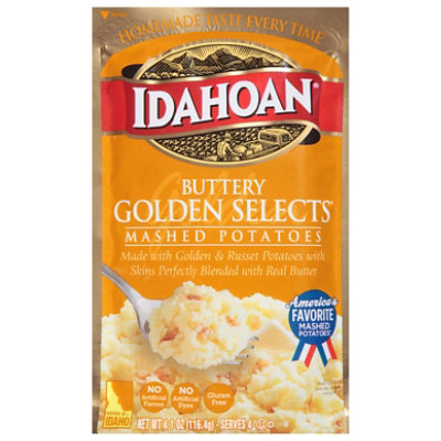 Idahoan Buttery Golden Selects Mashed Potatoes Pouch - 4.1 Oz - Image 4