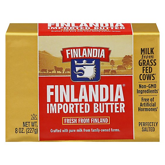 Finlandia Butter Imported Perfectly Salted - 8 Oz