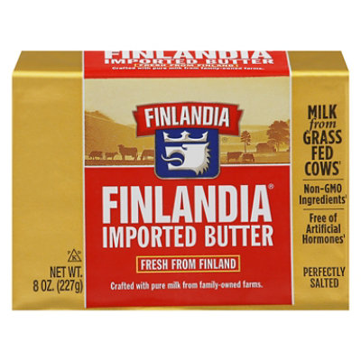 Finlandia Butter Imported Perfectly Salted - 8 Oz