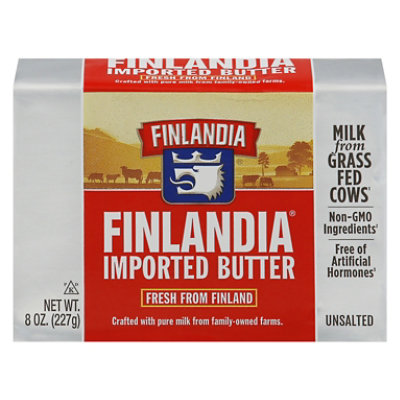 Finlandia Butter Imported Unsalted - 8 Oz - Image 3