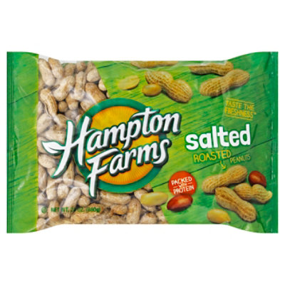 Hampton Farms Peanuts Roasted Salted - 24 Oz - Pavilions