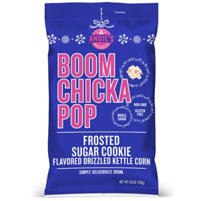 Angie's BOOMCHICKAPOP  Frosted Sugar Cookie Flavored Kettle Corn Popcorn - 4.5 Oz - Image 1