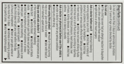 Signature Select/Care Ibuprofen Childrens Strength Chewable Tablet Grape 100mg - 24 Count - Image 4