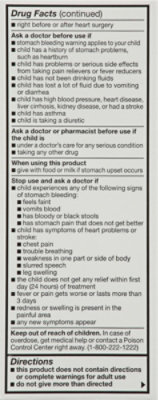Signature Select/Care Ibuprofen Childrens 100mg PER 5ml Bubble Gum Oral Suspension - 4 Fl. Oz. - Image 4