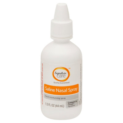 Salt water deals nasal spray