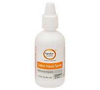 Signature Care Nasal Spray Saline Moisturizing - 1.5 Fl. Oz.
