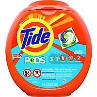 Tide PODS Detergent Pacs Clean Breeze - 72 Count - Image 2