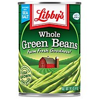 Libbys Green Beans Whole Blue Lake - 14.5 Oz - Image 2